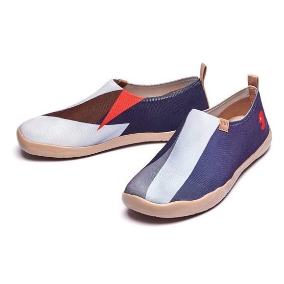 UIN Long Journey Casual Pull On Knitted Outdoor Ergonomic Lightweight Shoes Sz10 main image 7